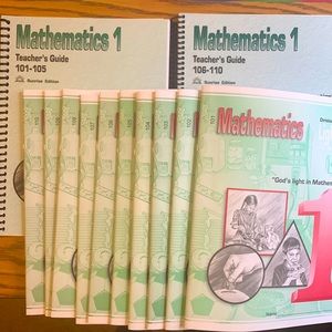 Christian Light Education Mathematics 1